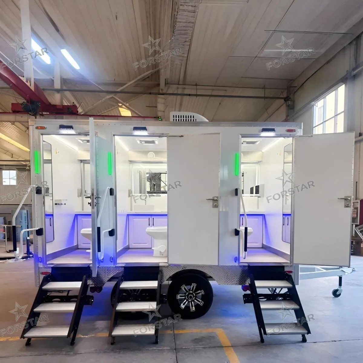 Forstar restroom trailer exterior view