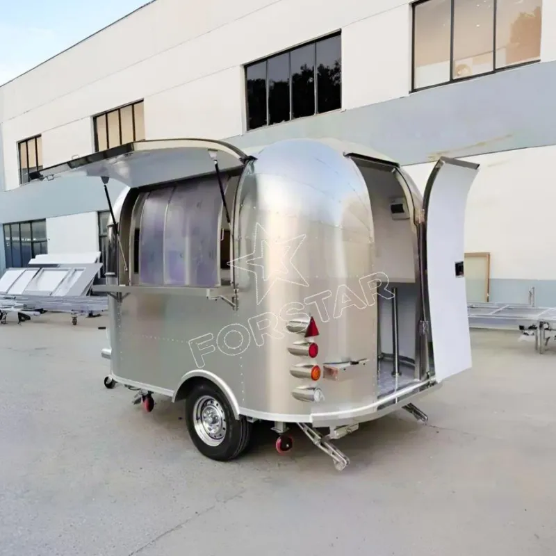 FS-S300 1 Door Airstream Concession Food Trailer gallery image 3