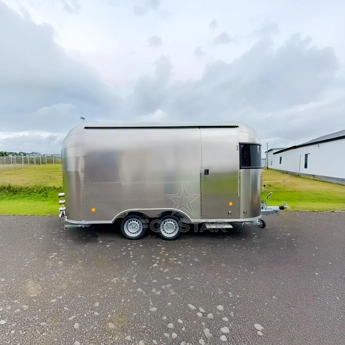 FS-D480 1 Door Airstream Commercial Food Trailer gallery image 4