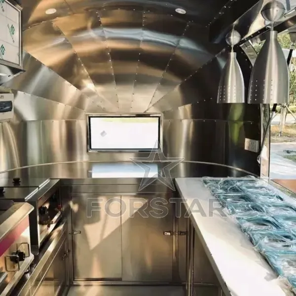 FS-D480 1 Door Airstream Commercial Food Trailer gallery image 7