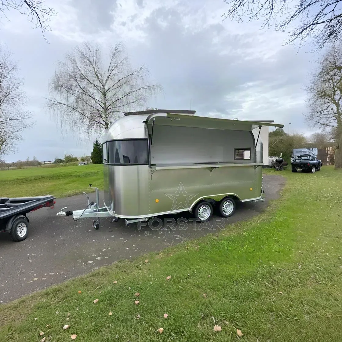 FS-D480 1 Door Airstream Commercial Food Trailer gallery image 2