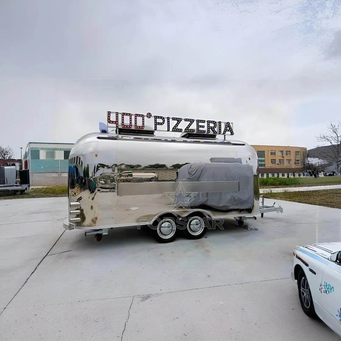 FS-D480 1 Door Airstream Commercial Food Trailer gallery image 8