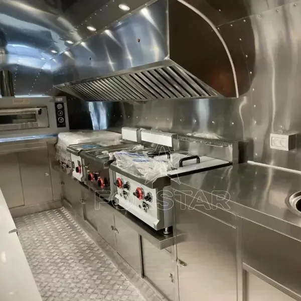 FS-D580 1 Door Airstream Commercial Kitchen Food Trailer gallery image 6
