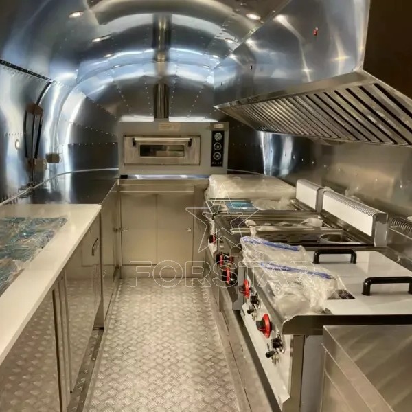SAS580 1 Door Airstream Commercial Kitchen Food Trailer gallery image 7