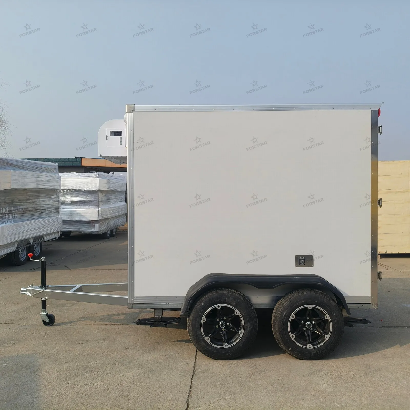 SC260 2 Door Mobile Refrigerated Cold Room Trailer gallery image 1