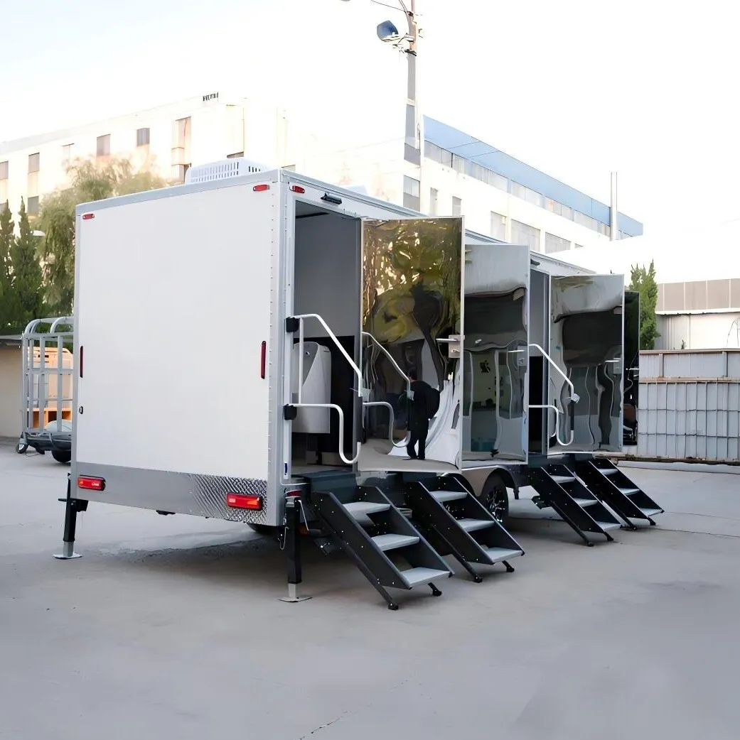 ST550 4 Door 5 Station Luxury Restroom Trailer gallery image 1