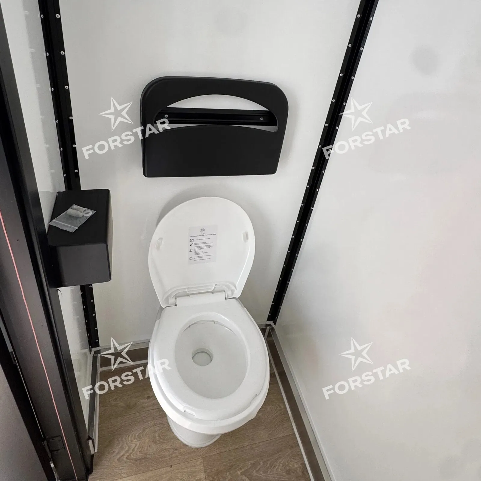 ST600 2 Door 7 Station Commercial Restroom Trailer gallery image 4